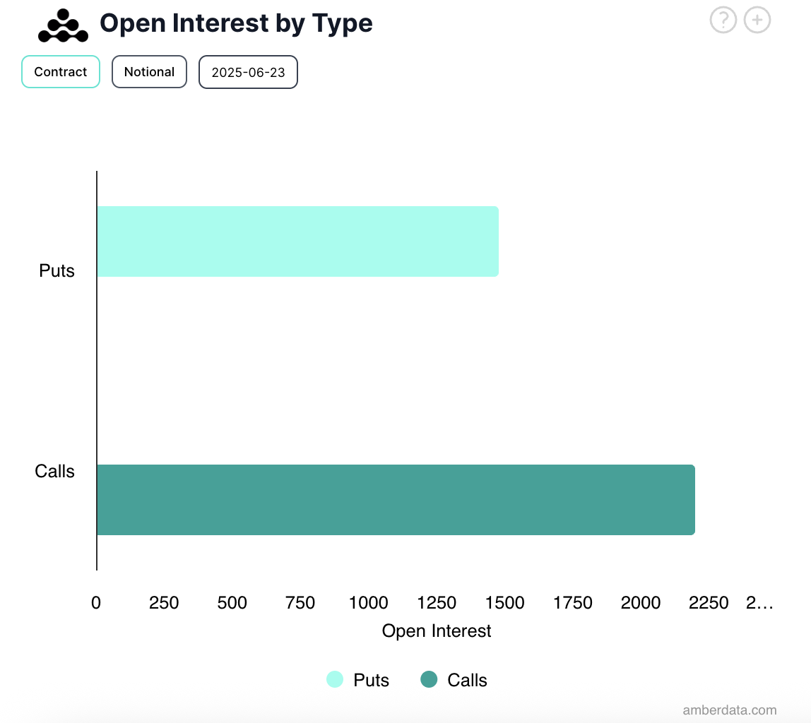 Bitcoin Options Open Interest