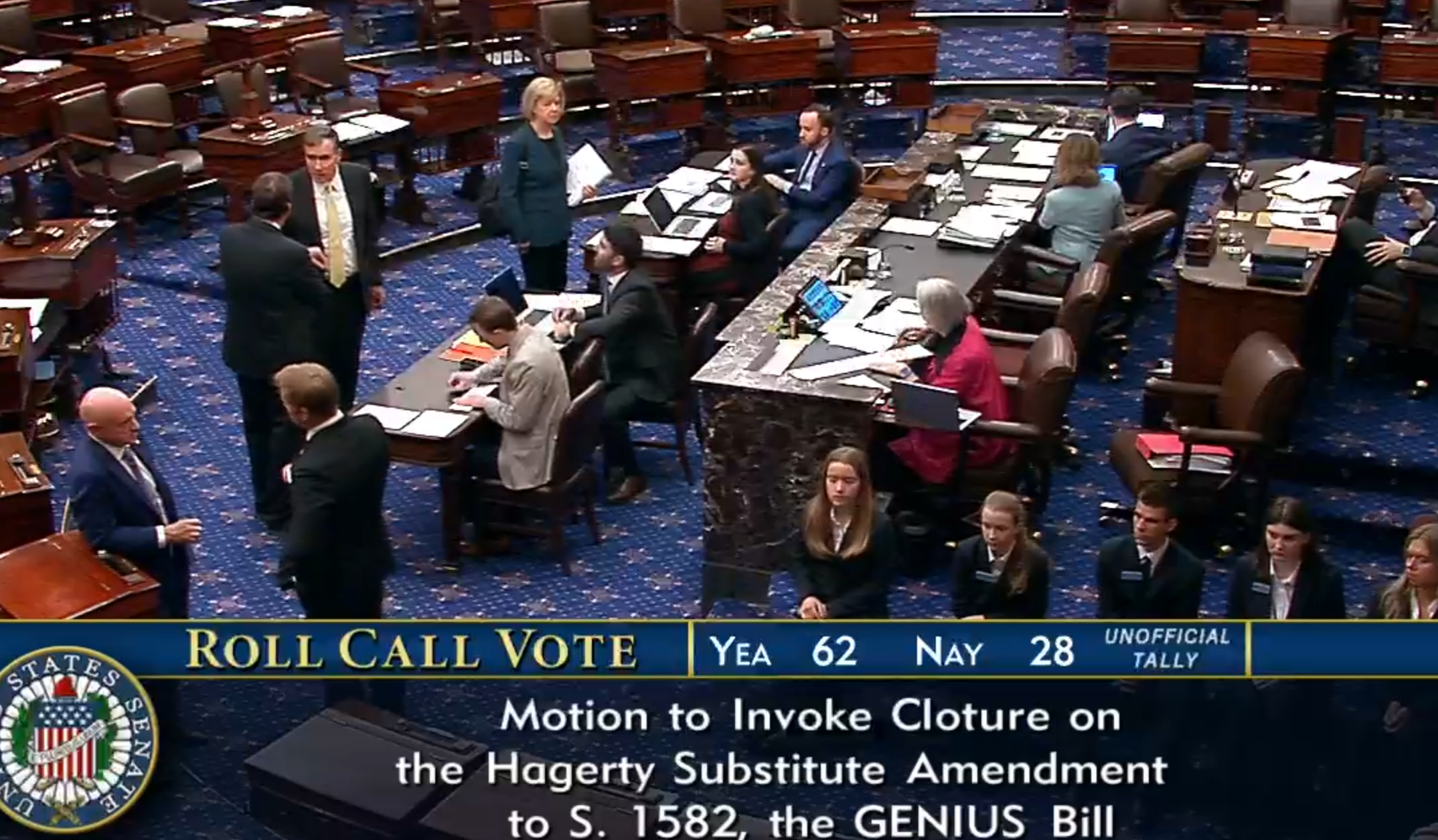 GENIUS Act Passes Clouter Vote