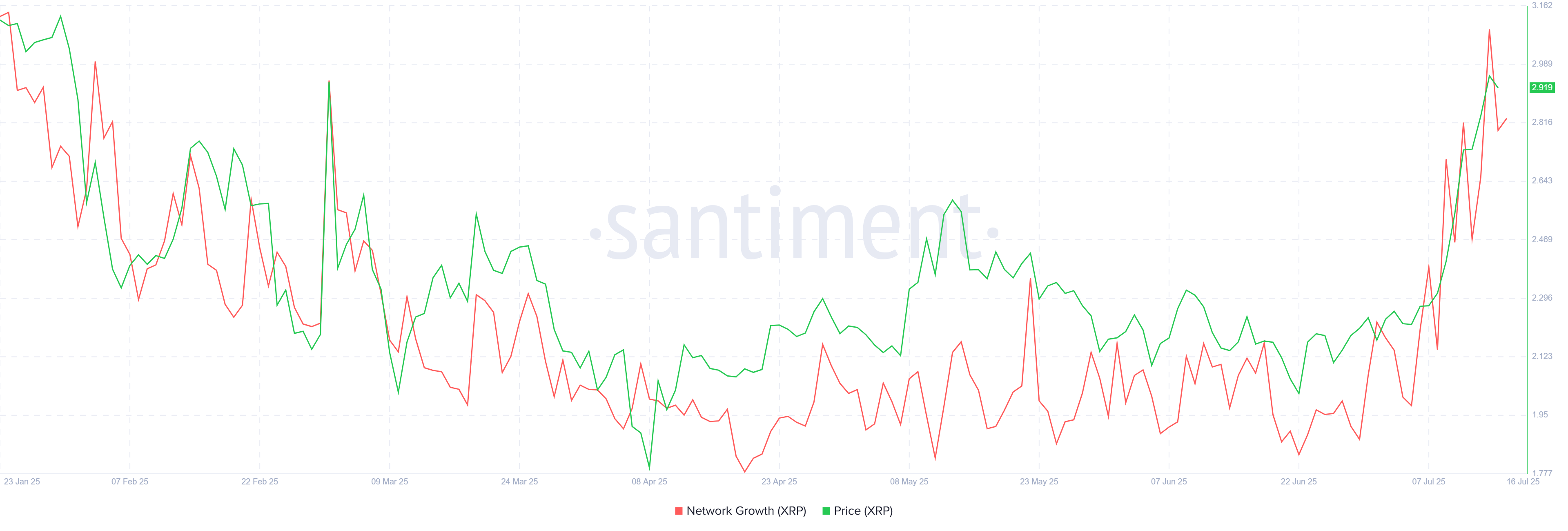 XRP Network Growth