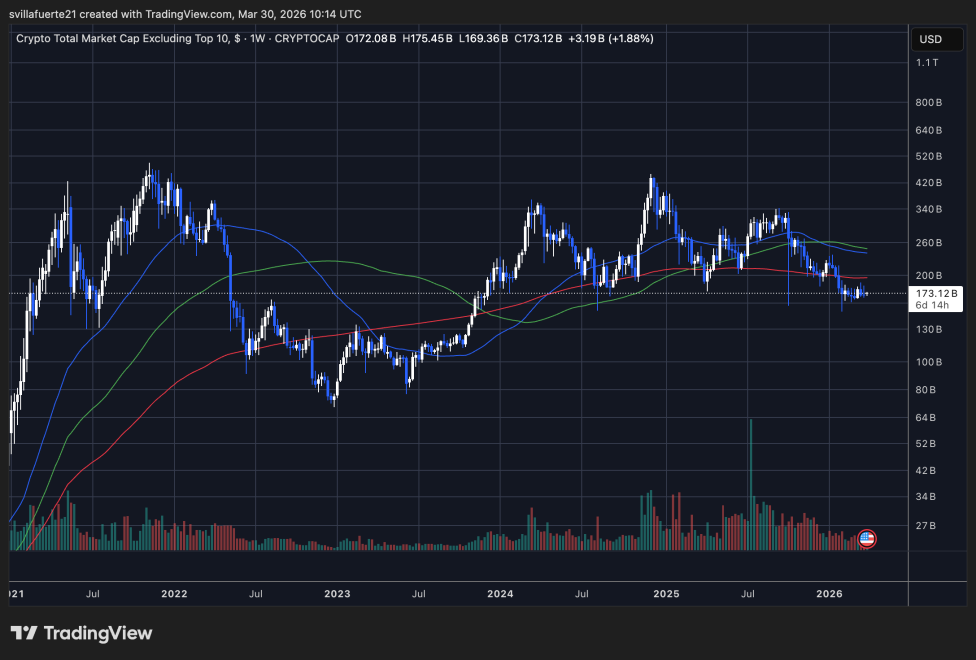 Altcoin Market testing key support level | Source: OTHERS chart on TradingView