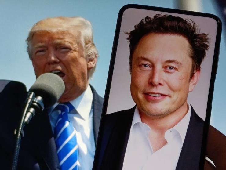 Donald Trump Elon Musk DOGE dogecoin